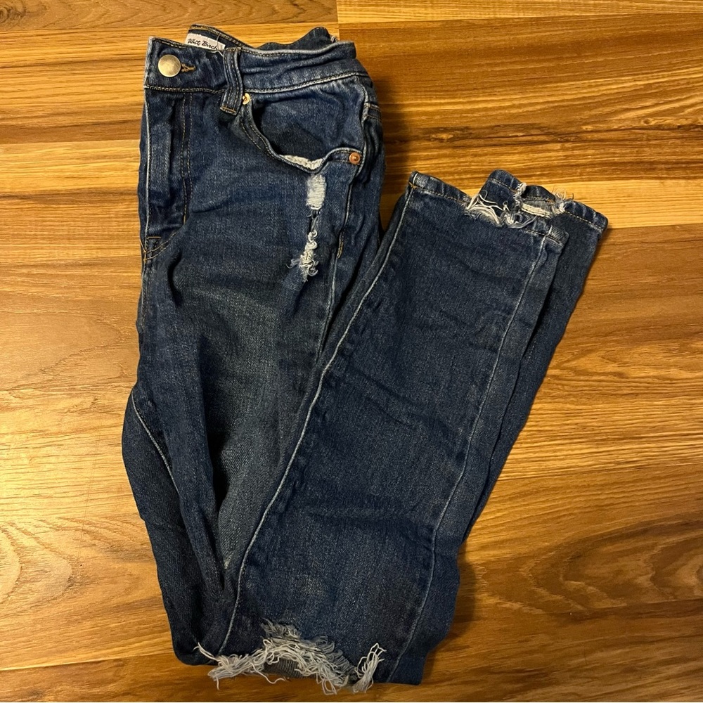 -white birch jeans